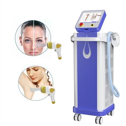 آلة إزالة الشعر بالليزر ديود 755+808-1064 نانومتر المهنية