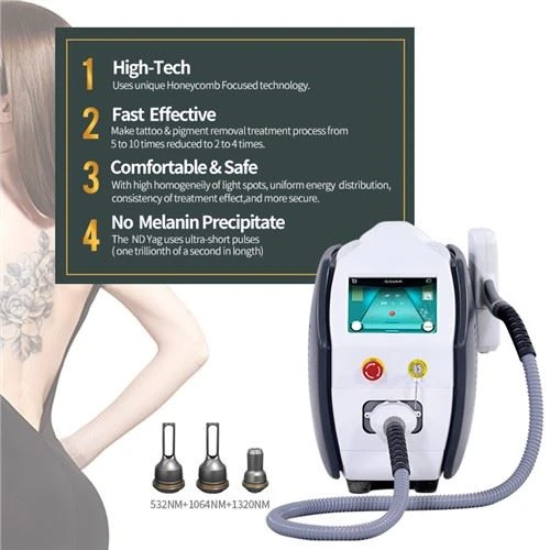 آلة Q Switched 755nm